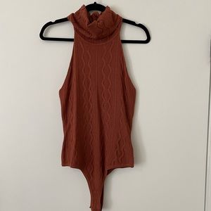 Princess Polly knit turtleneck bodysuit